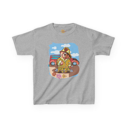 Kids Firefighter Adventure Tee - Fun and Colorful Design for Playtime!