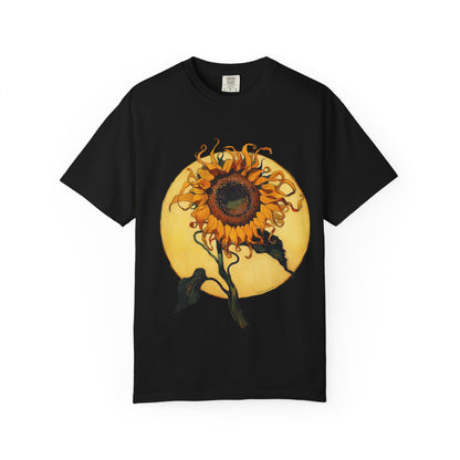 Sunflower Unisex T-Shirt, Floral Graphic Tee, Summer Casual Wear, Gift for Nature Lovers, Eco-Friendly Fashion