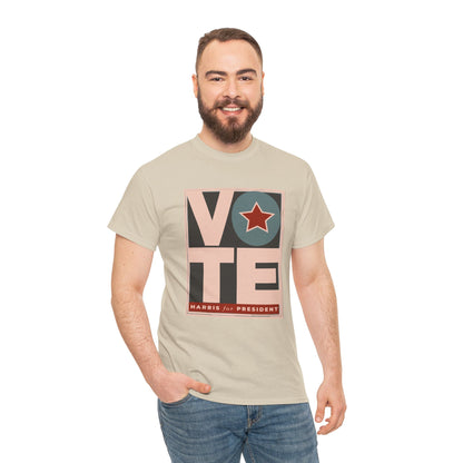 Vote Star: Unisex Heavy Cotton Tee