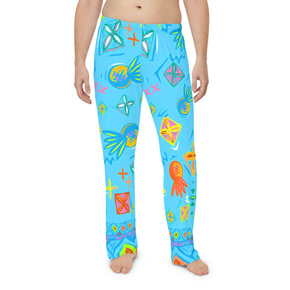 Men's Pajama Pants - Tropical Punch Design
