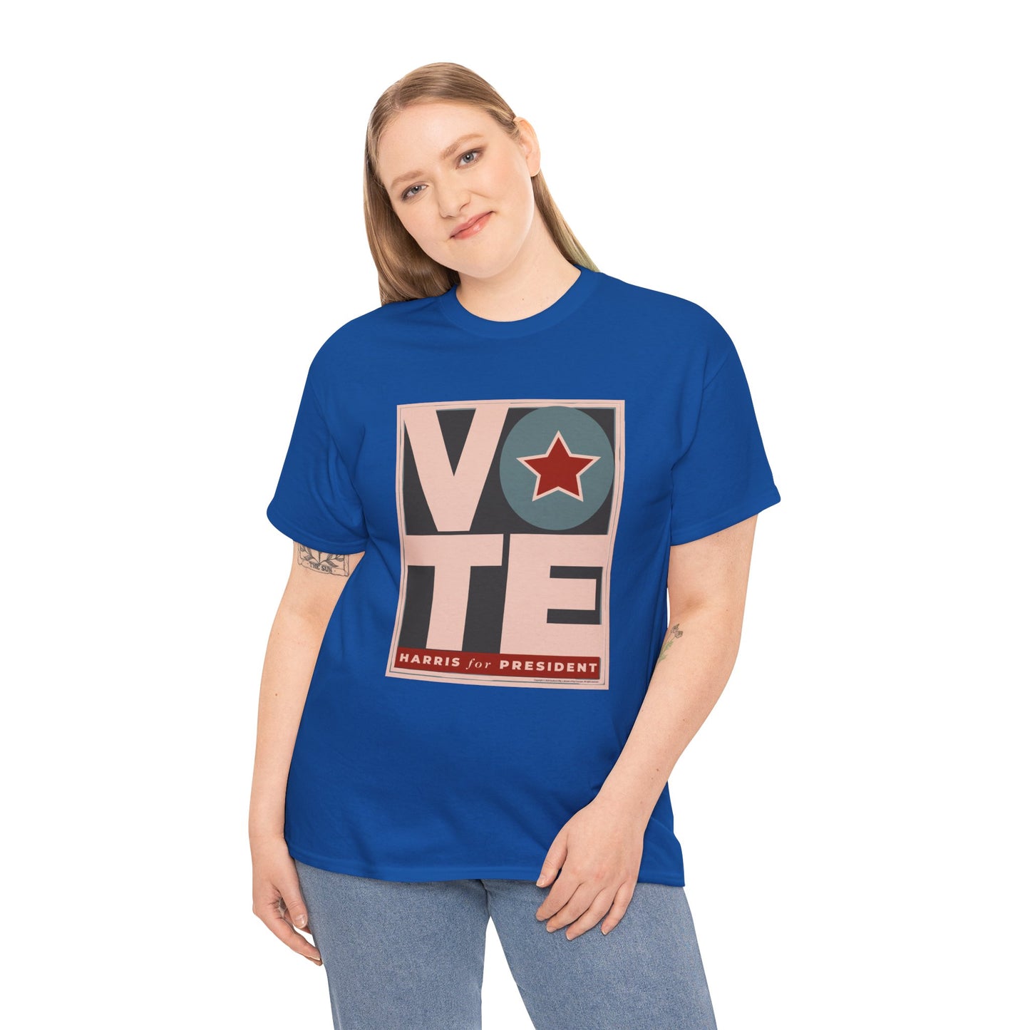 Vote Star: Unisex Heavy Cotton Tee