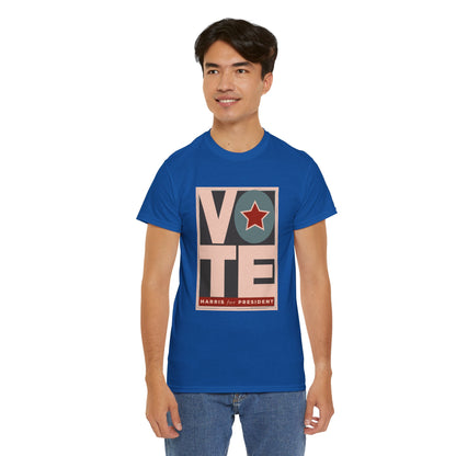 Vote Star: Unisex Heavy Cotton Tee