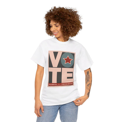 Vote Star: Unisex Heavy Cotton Tee