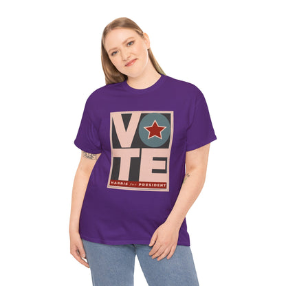 Vote Star: Unisex Heavy Cotton Tee