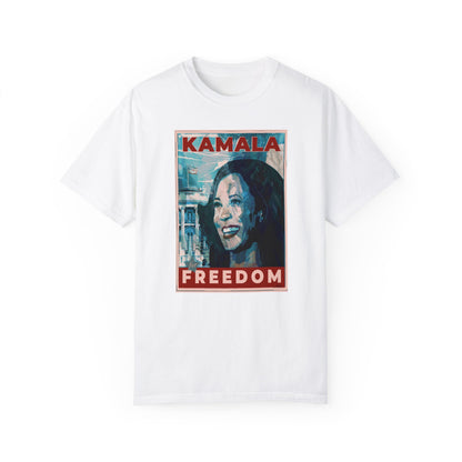 Kamala for Freedom Unisex Garment-Dyed T-shirt