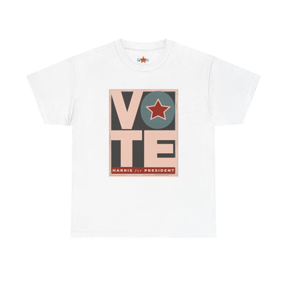Vote Star: Unisex Heavy Cotton Tee