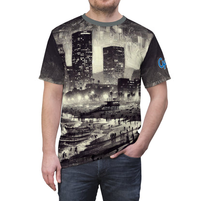 Night Wave Surfer, Santa Monica, CA