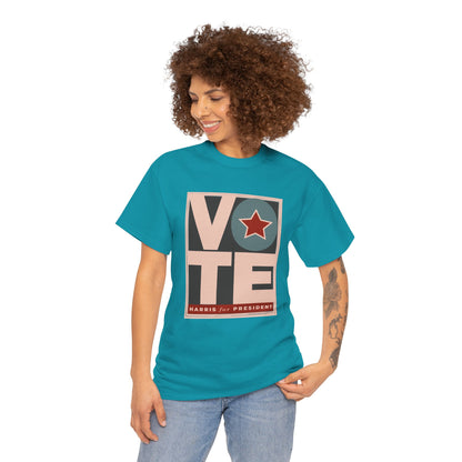 Vote Star: Unisex Heavy Cotton Tee
