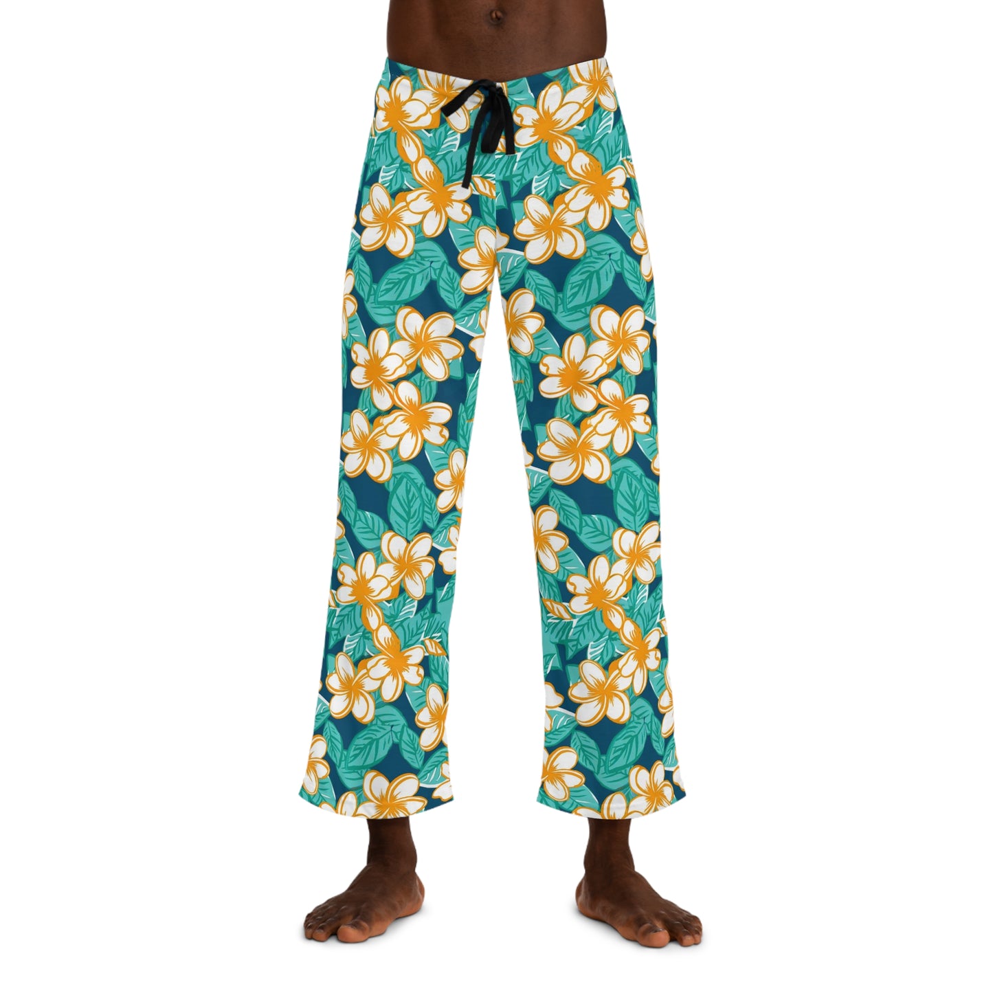 Men's Pajama Pants, Aloha from the Sun Kissed Seas - Comfortable Lounge Sleepwear for Men, Hawaiian Style Lounge Bottoms, Beachy PJ