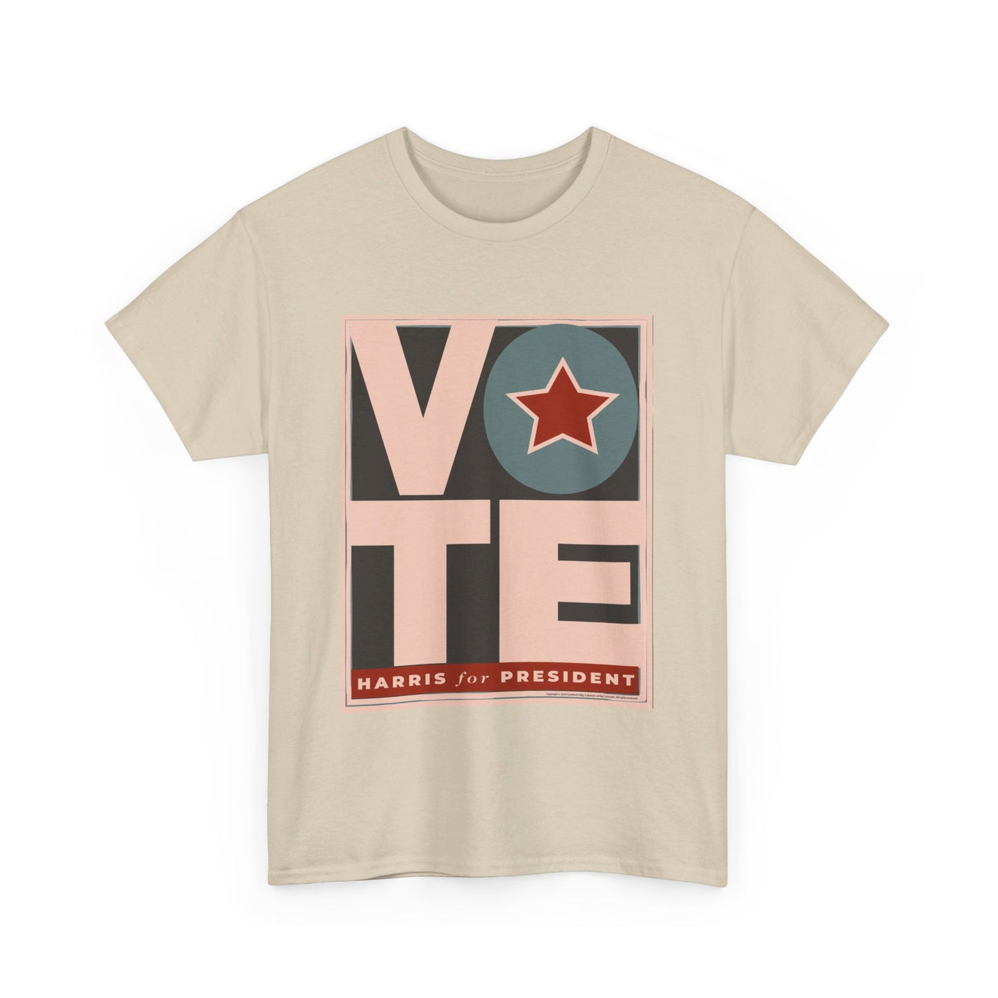 Vote Star: Unisex Heavy Cotton Tee