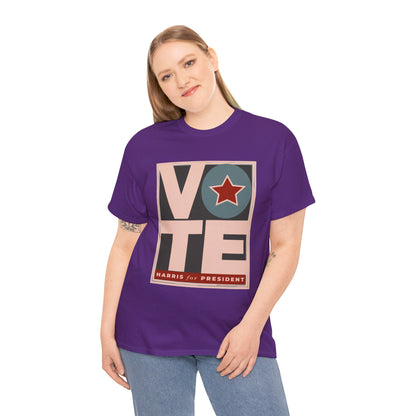 Vote Star: Unisex Heavy Cotton Tee