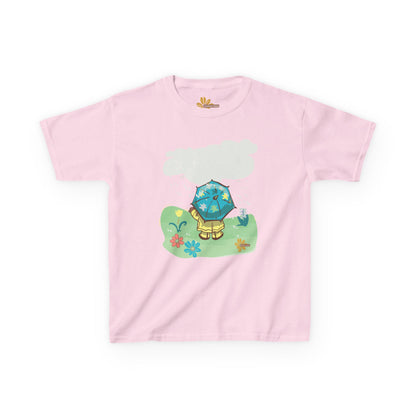 Kids Tee - Madison Bear by GooRooV Mfg, Cute Rainy Day Design, Children's T-Shirt, Youth Shirt, Kid's Top, Playful Animal Tee, Fun Kids