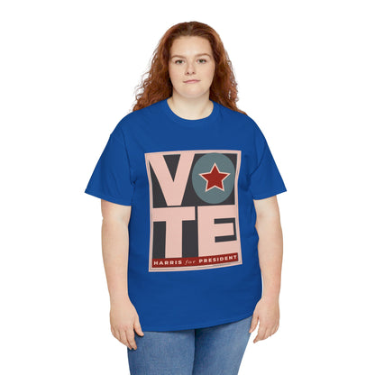 Vote Star: Unisex Heavy Cotton Tee