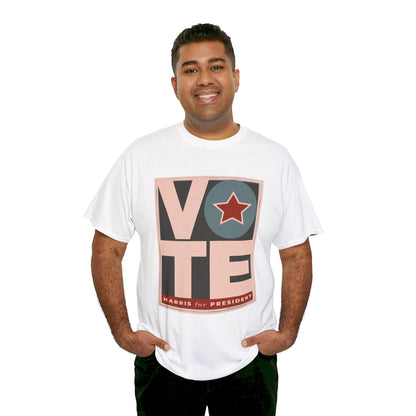 Vote Star: Unisex Heavy Cotton Tee