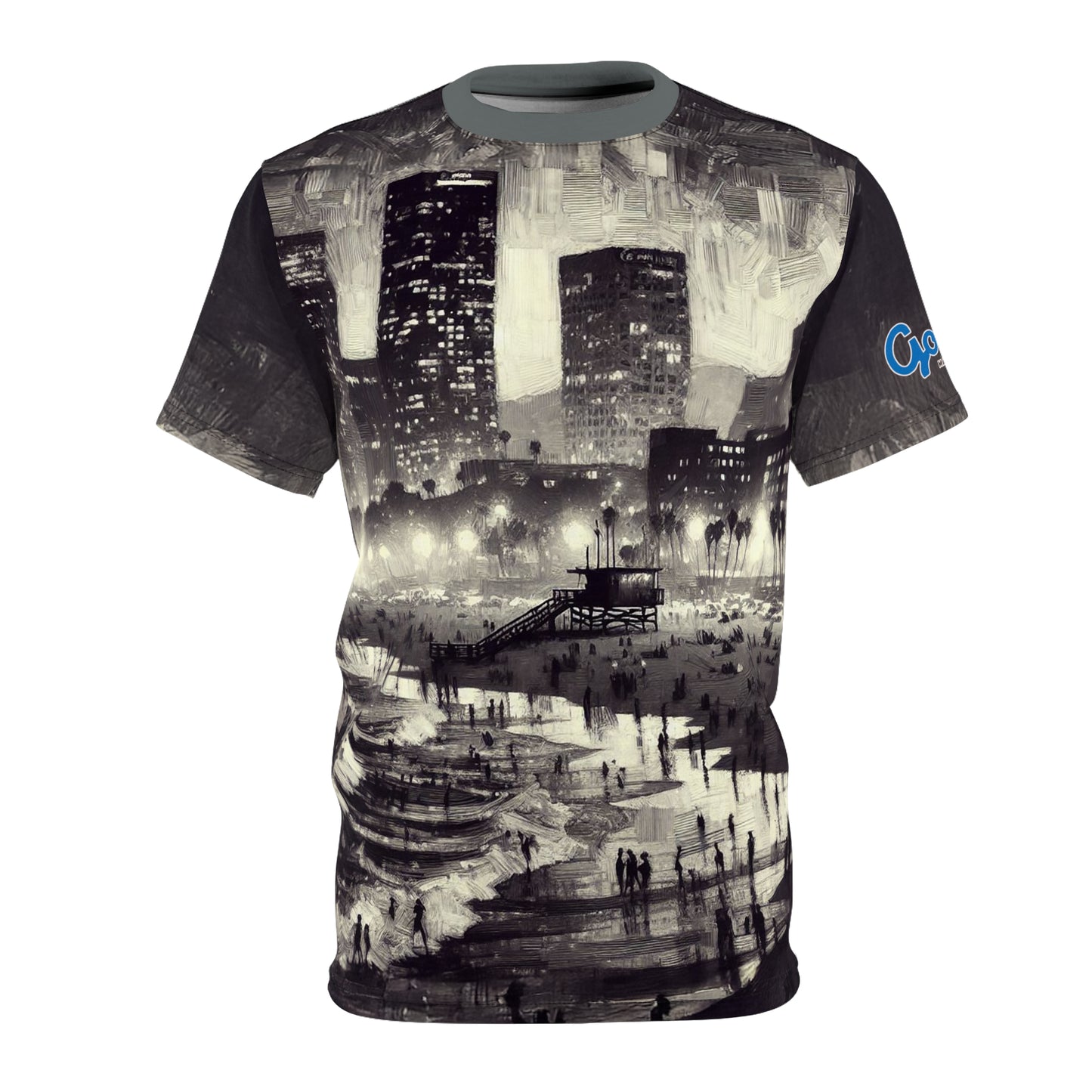 Night Wave Surfer, Santa Monica, CA