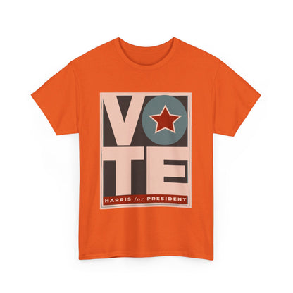 Vote Star: Unisex Heavy Cotton Tee