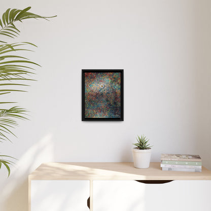 GooRooV Daisy Matte Canvas, Framed (Multi-color)