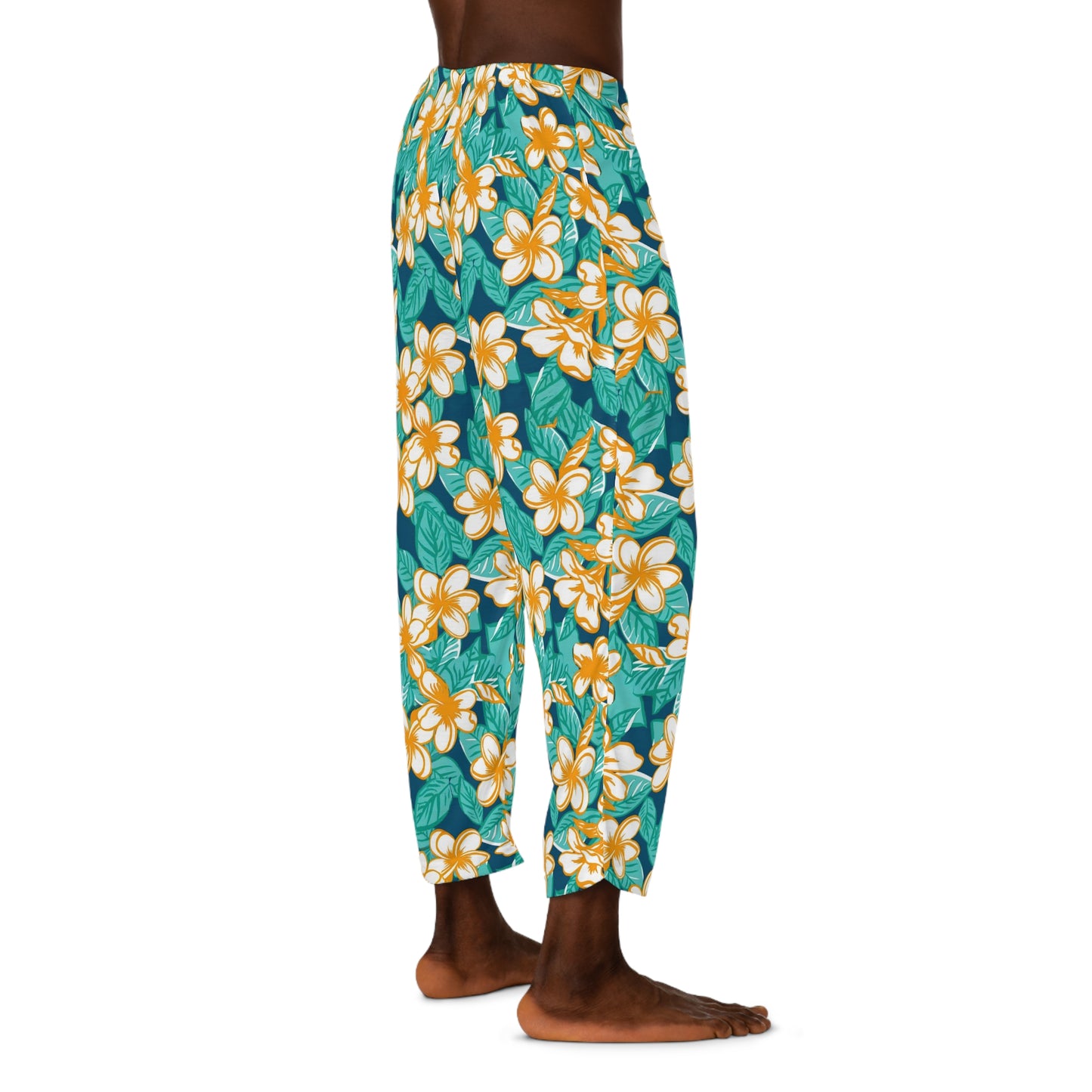 Men's Pajama Pants, Aloha from the Sun Kissed Seas - Comfortable Lounge Sleepwear for Men, Hawaiian Style Lounge Bottoms, Beachy PJ