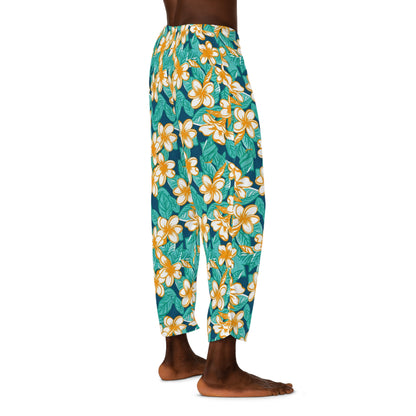 Men's Pajama Pants, Aloha from the Sun Kissed Seas - Comfortable Lounge Sleepwear for Men, Hawaiian Style Lounge Bottoms, Beachy PJ