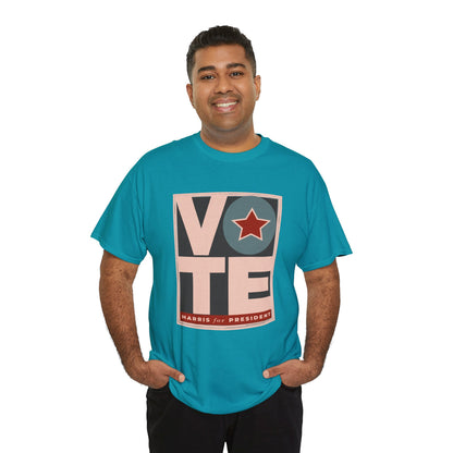 Vote Star: Unisex Heavy Cotton Tee