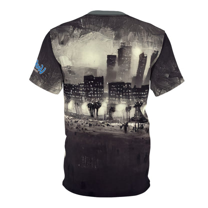 Night Wave Surfer, Santa Monica, CA