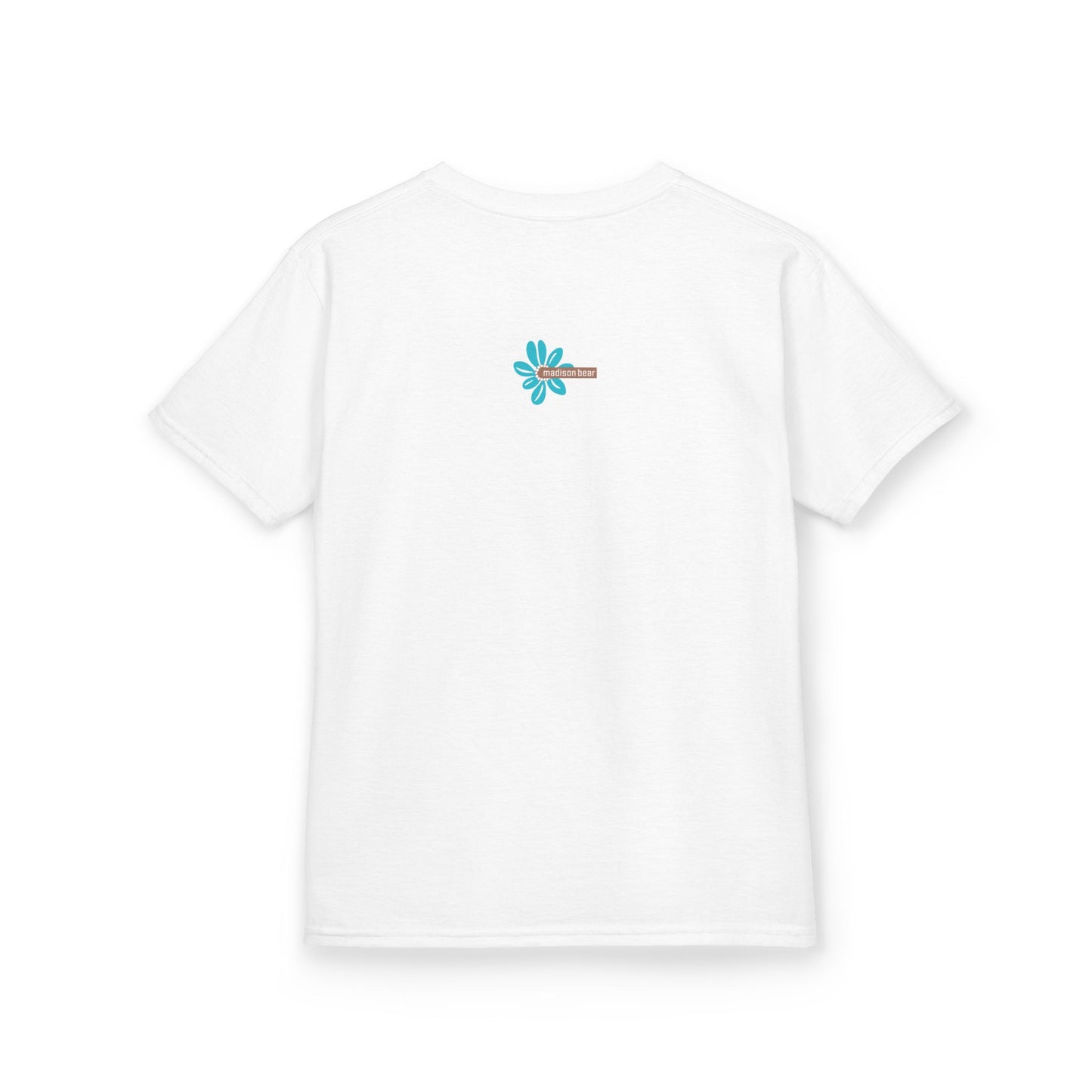 Snow Day Kids Madison Bear TShirt - Cute Children's Graphic Tee, Winter Wonderland Children's Shirt, Kids Holiday Gift, Children's Bear