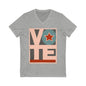 Just Vote: Unisex Jersey Short Sleeve V-Neck Tee