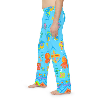 Men's Pajama Pants - Tropical Punch Design