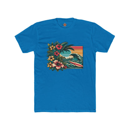 Tropical Wave Graphic Tee | Perfect for Summer Vibes, Beach Days, Casual Wear, Gift for Surfers, Eco-Friendly Apparel