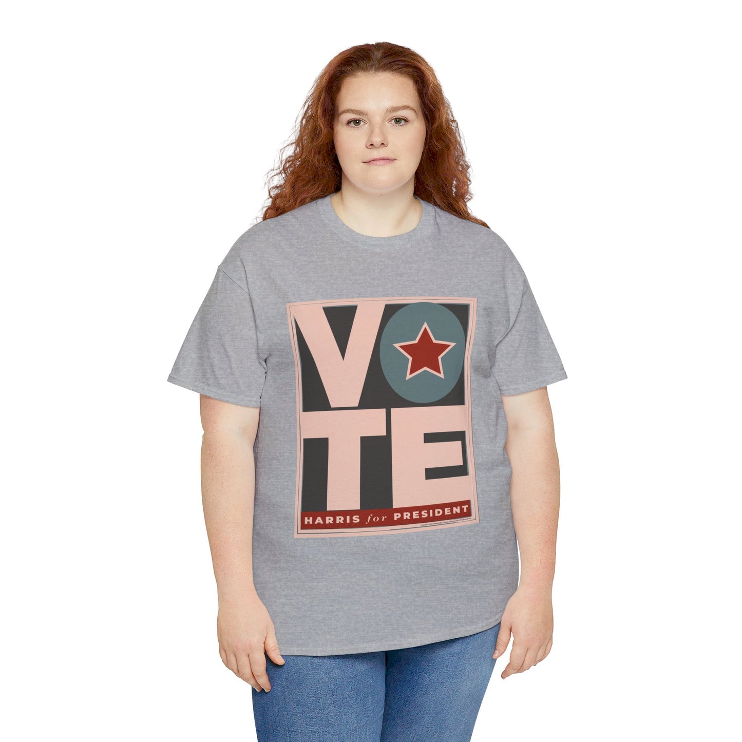 Vote Star: Unisex Heavy Cotton Tee