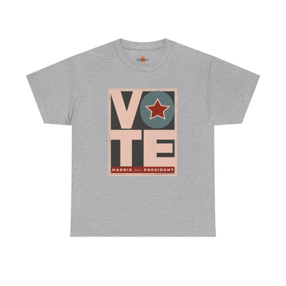 Vote Star: Unisex Heavy Cotton Tee