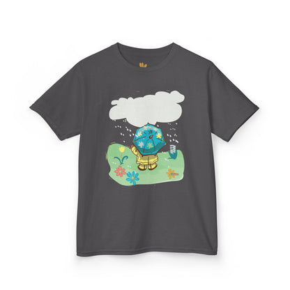 Kids Tee - Madison Bear by GooRooV Mfg, Cute Rainy Day Design, Children's T-Shirt, Youth Shirt, Kid's Top, Playful Animal Tee, Fun Kids