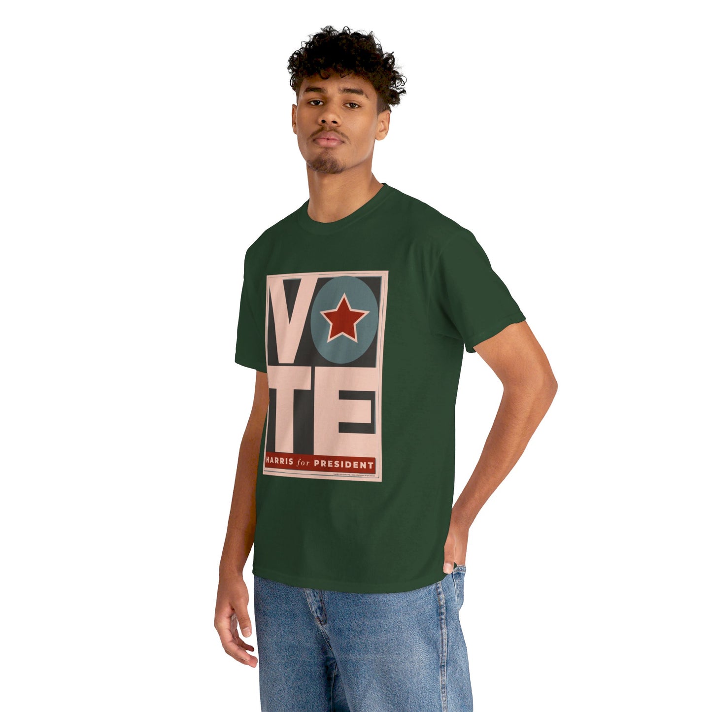 Vote Star: Unisex Heavy Cotton Tee