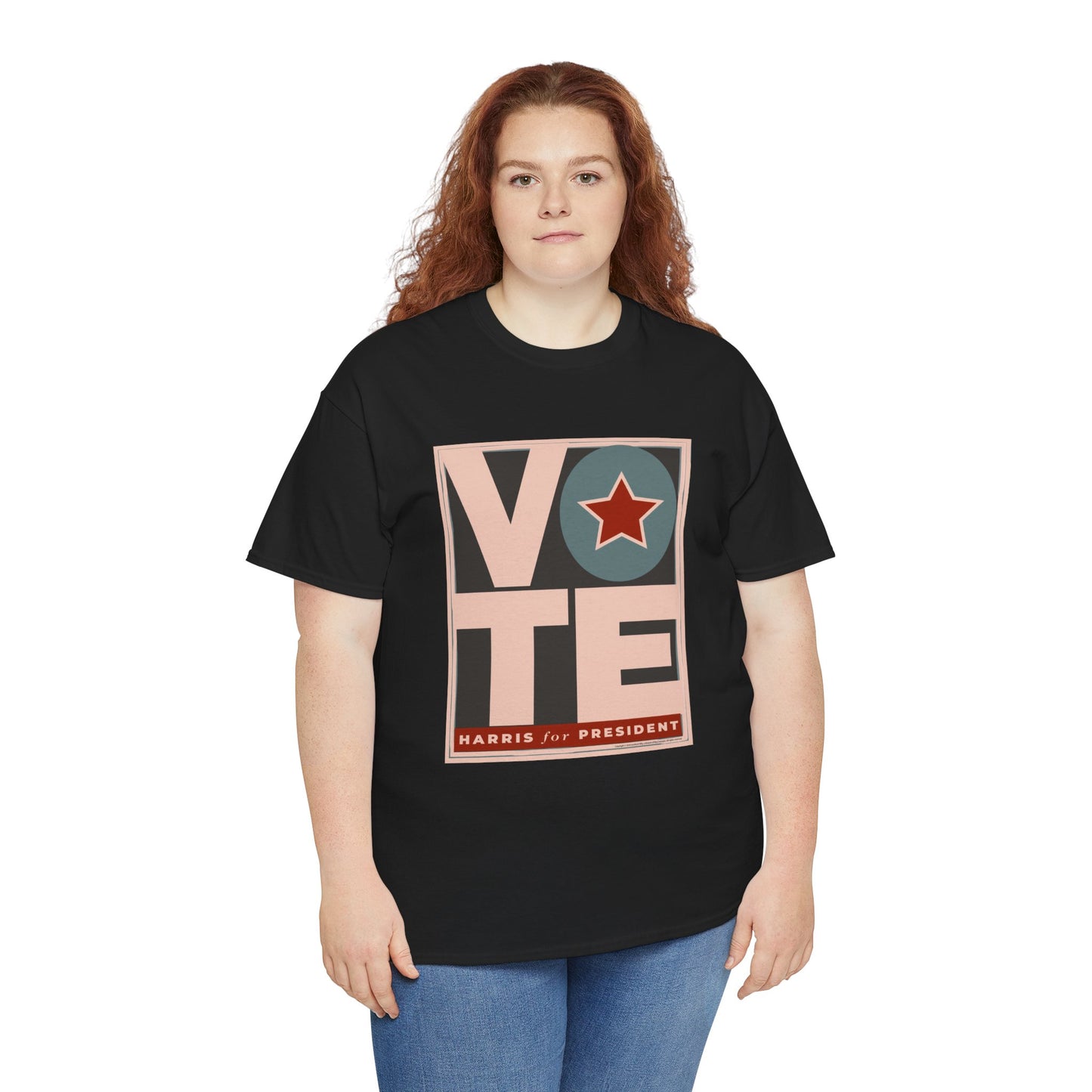 Vote Star: Unisex Heavy Cotton Tee