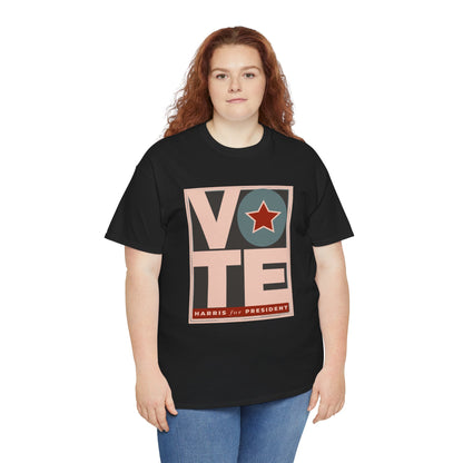 Vote Star: Unisex Heavy Cotton Tee