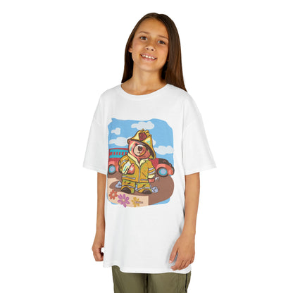 Kids Firefighter Adventure Tee - Fun and Colorful Design for Playtime!