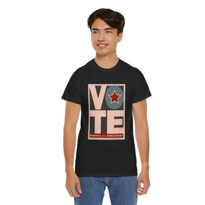 Vote Star: Unisex Heavy Cotton Tee