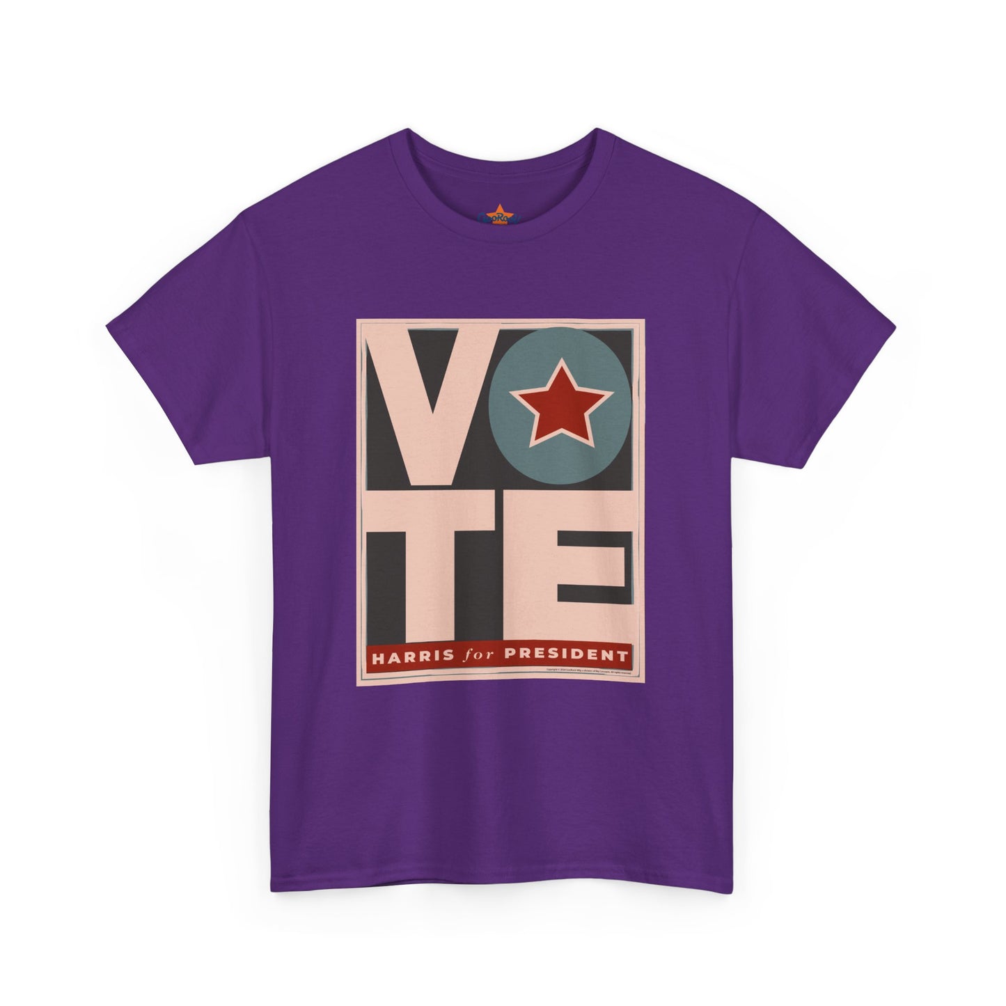 Vote Star: Unisex Heavy Cotton Tee