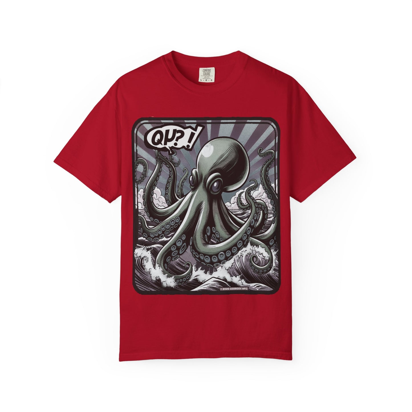 Octopus Unisex T-shirt, Sea Creature Tee, Ocean Lover Gift, Deep Sea Animal Shirt, Marine Life Top