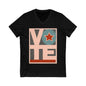 Just Vote: Unisex Jersey Short Sleeve V-Neck Tee
