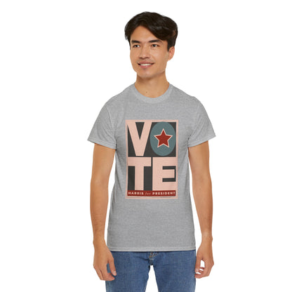 Vote Star: Unisex Heavy Cotton Tee