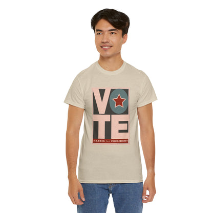 Vote Star: Unisex Heavy Cotton Tee