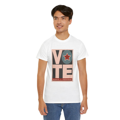 Vote Star: Unisex Heavy Cotton Tee