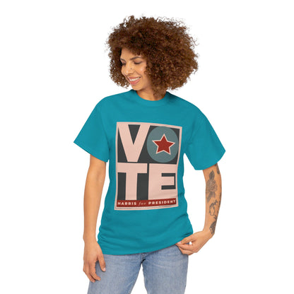 Vote Star: Unisex Heavy Cotton Tee