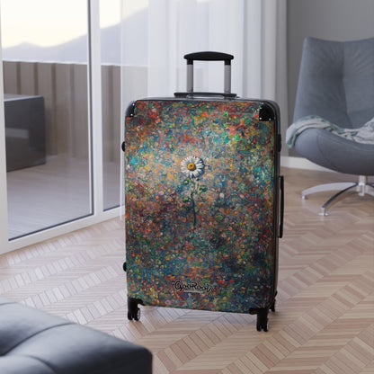 Daisy GooRooV Suitcases in Three Sizes