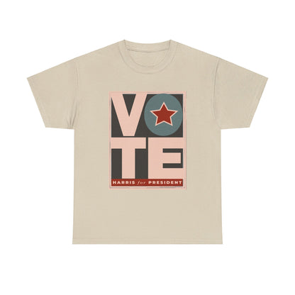 Vote Star: Unisex Heavy Cotton Tee