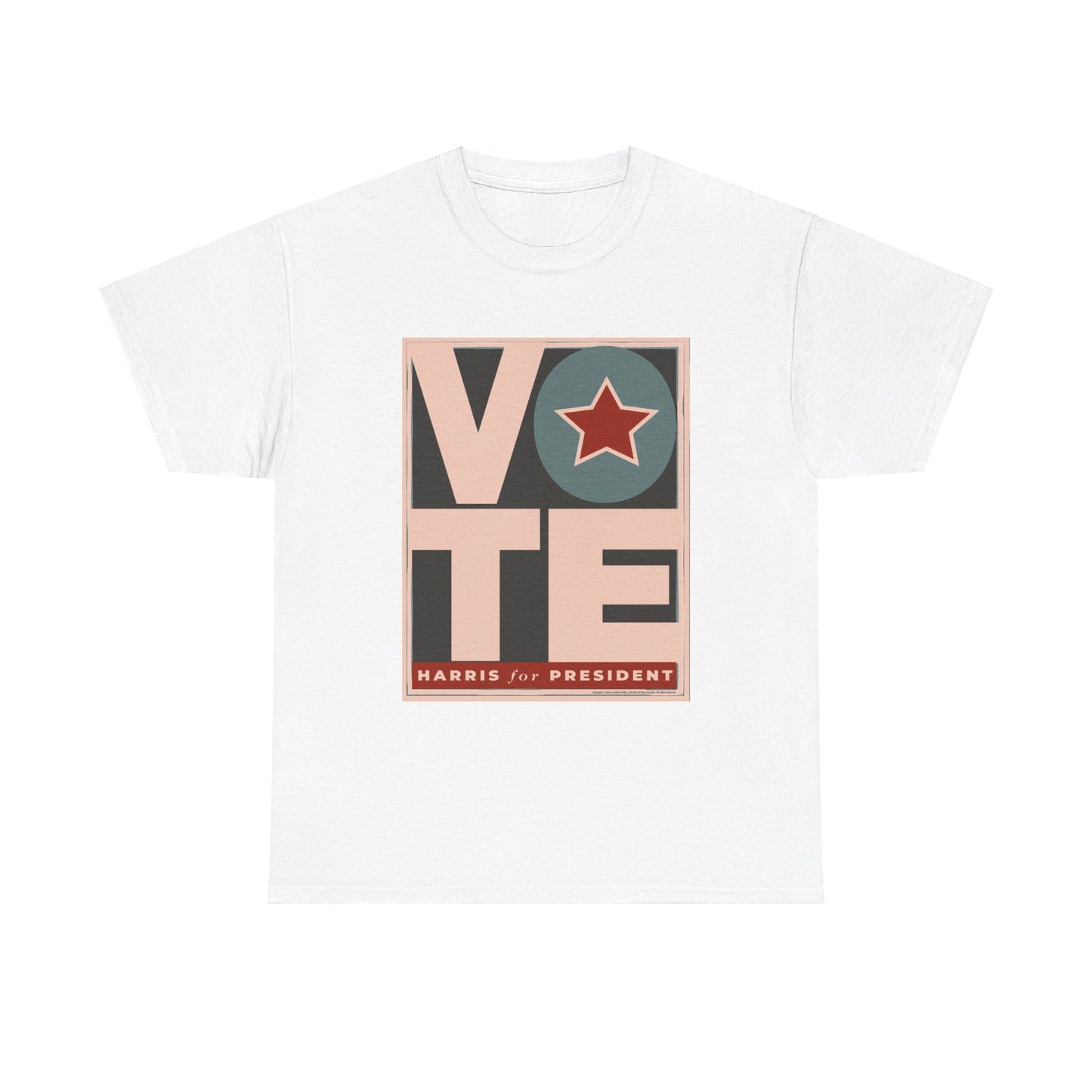 Vote Star: Unisex Heavy Cotton Tee