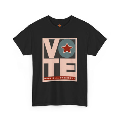 Vote Star: Unisex Heavy Cotton Tee