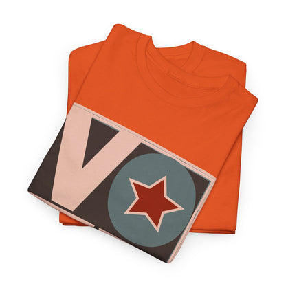 Vote Star: Unisex Heavy Cotton Tee