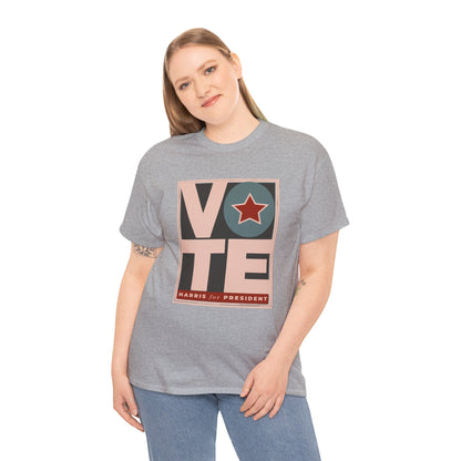 Vote Star: Unisex Heavy Cotton Tee